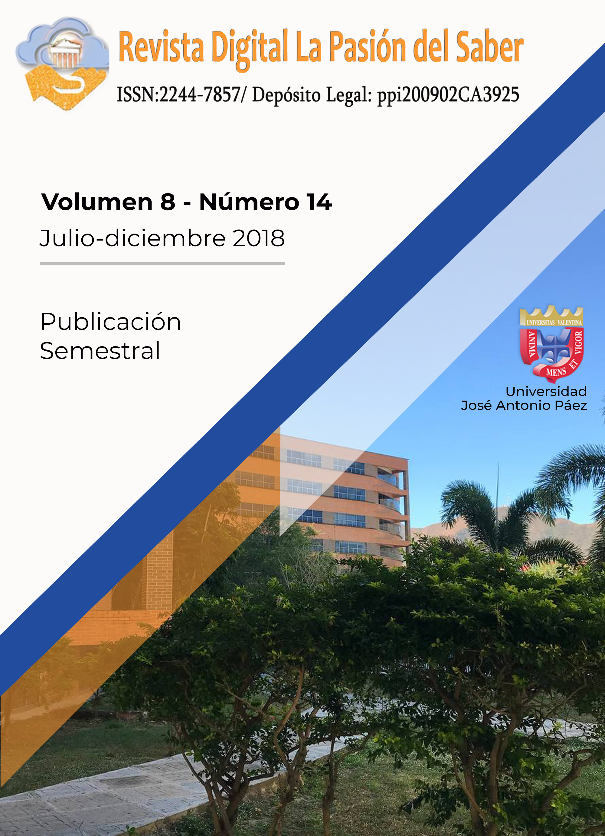 					View Vol. 8 No. 14 (2018): La Pasión del Saber.   Julio-diciembre 2018
				