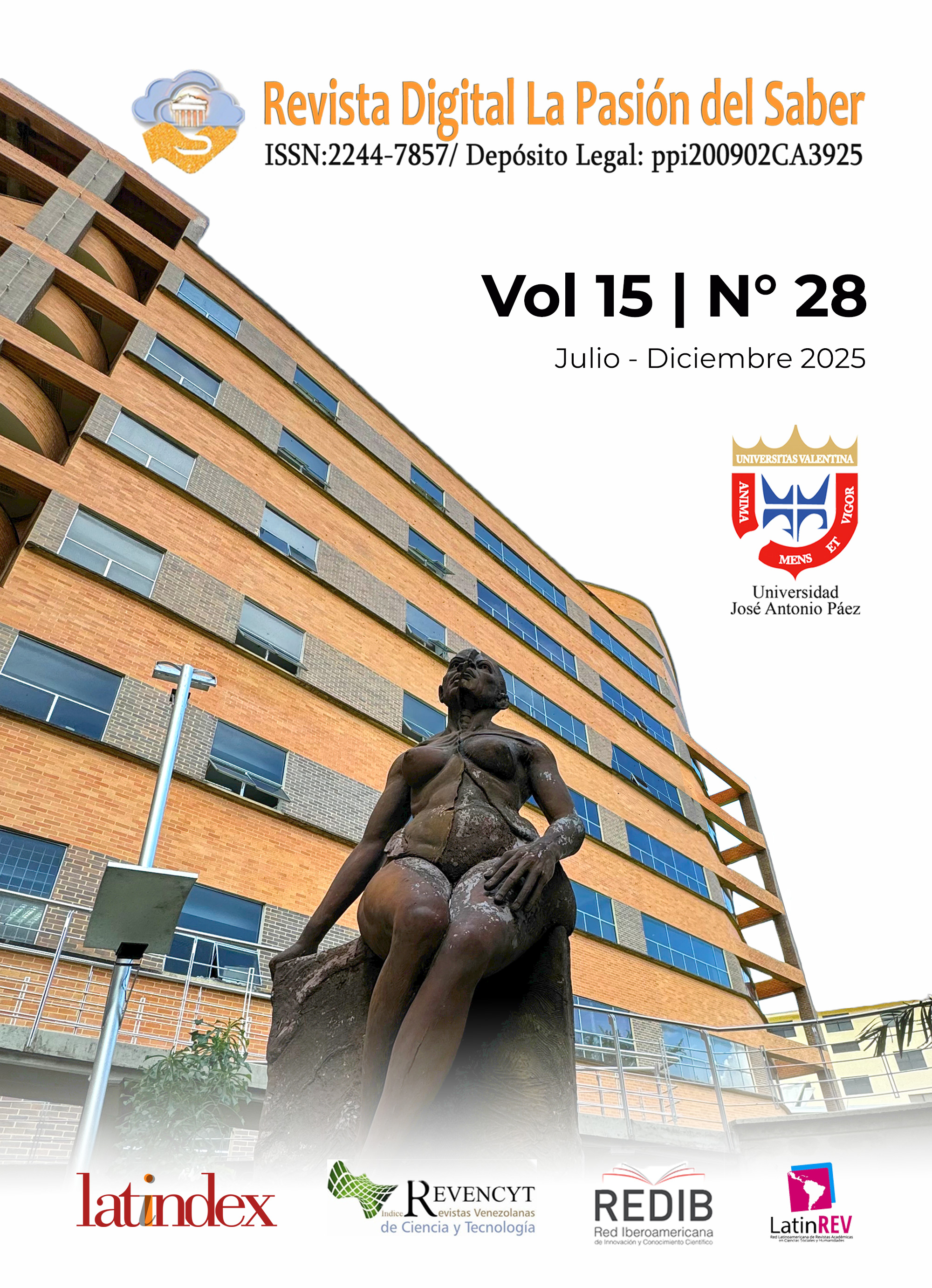 					Ver Vol. 15 Núm. 28 (2025): La Pasión del Saber. Volumen 15. Edición 28. julio - diciembre 2025
				