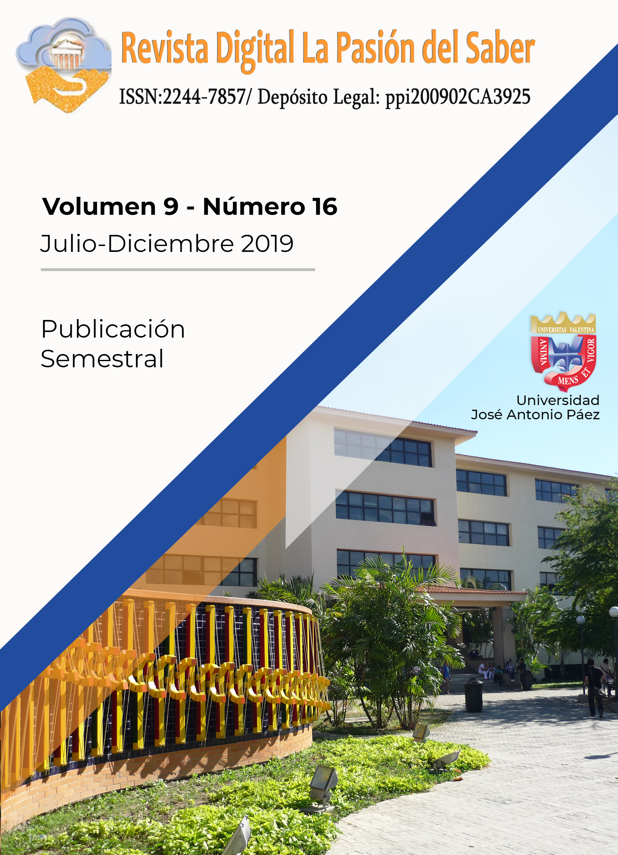					Ver Vol. 9 Núm. 16 (2019): La Pasión del Saber.  Julio-diciembre 2019.  
				